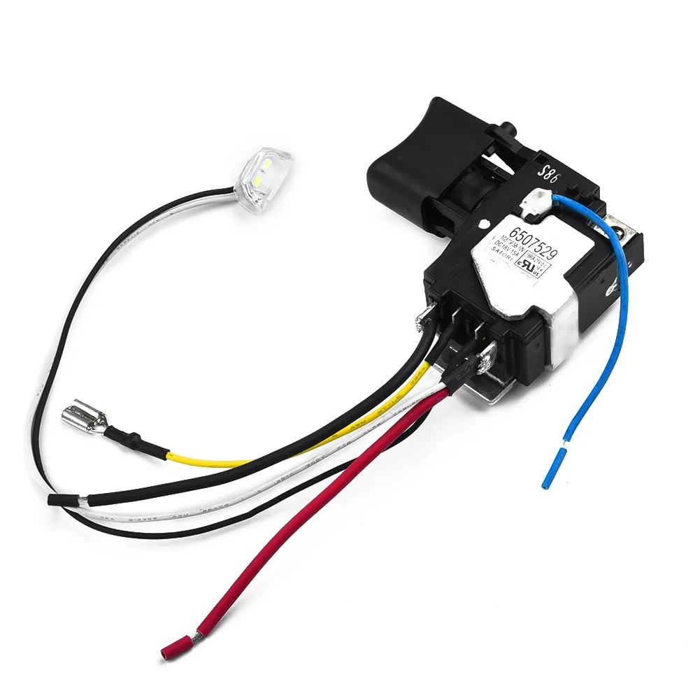 For 650751-1 Switch 18V TD152D DTD152 DTD152Z DTD152RME DTD152RFE 6507511 Wire Easy installation Tools Durable
For 650751-1 Switch 18V TD152D DTD152 DTD152Z DTD152RME DTD152RFE 6507511 Wire Easy installation Tools Durable