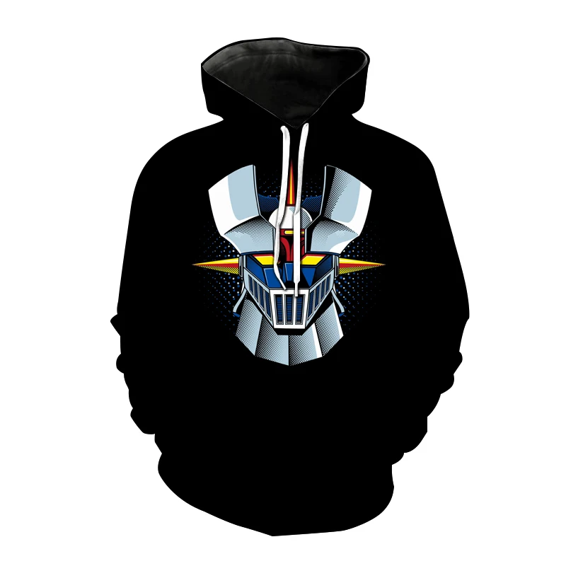 Толстовка Mazinger Z с аниме-роботом, свитшот с 3D принтом для мужчин и женщин, модная уличная одежда, худи в стиле Харадзюку, детские топы для маль...
Толстовка Mazinger Z с аниме-роботом, свитшот с 3D принтом для мужчин и женщин, модная уличная одежда, худи в стиле Харадзюку, детские топы для маль...