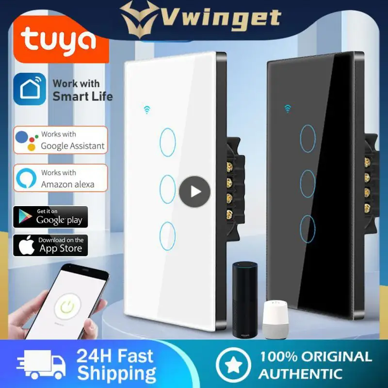 Voice Control Neutral Wire Single Fire Switch Easy Setting Up Touch Switch Three Control Methods Light Wall Button Smart Home
Voice Control Neutral Wire Single Fire Switch Easy Setting Up Touch Switch Three Control Methods Light Wall Button Smart Home