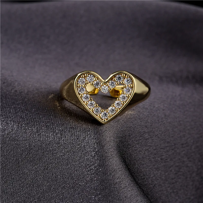 Японский и корейский тренд, милая девочка, Открытое кольцо 18K, вырез, медный микро-набор, циркониевые ювелирные изделия
Японский и корейский тренд, милая девочка, Открытое кольцо 18K, вырез, медный микро-набор, циркониевые ювелирные изделия