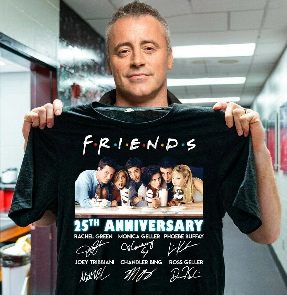 New Friends 25Th Anniversary 1994- Signature Tv Series T-Shirt S-5Xl Men Shirt Gift
New Friends 25Th Anniversary 1994- Signature Tv Series T-Shirt S-5Xl Men Shirt Gift