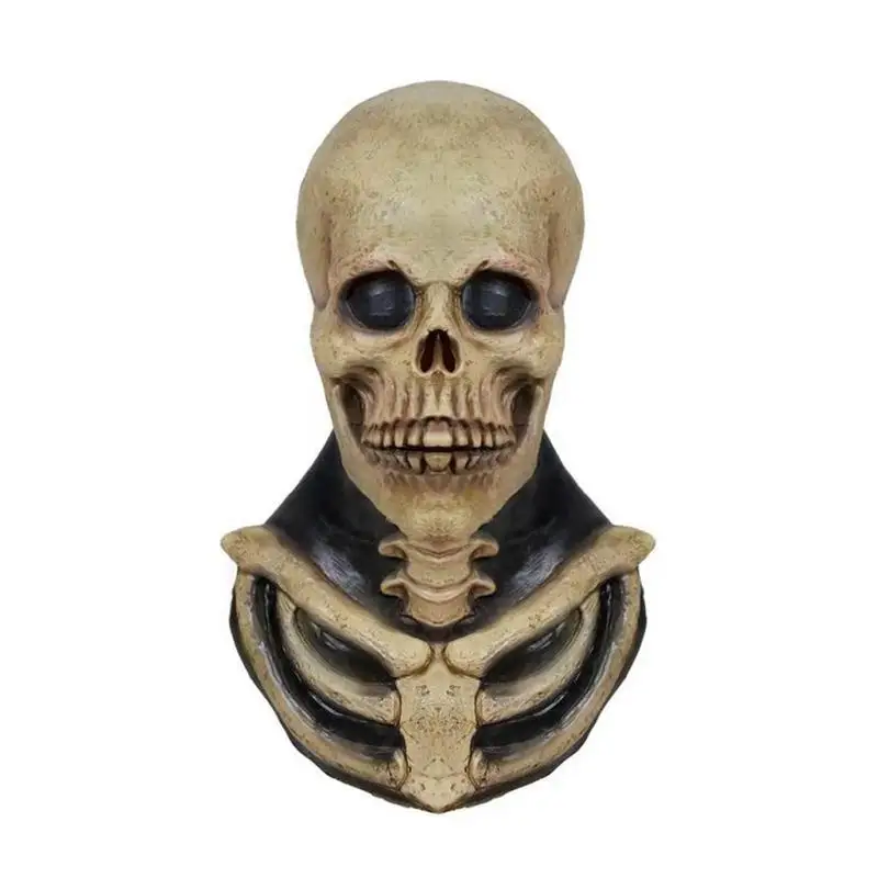 2021 Halloween Horror Skull Mask Full Head Skeleton Face Mask Halloween Decoration Scary Masque Party Decoration Costume Props
2021 Halloween Horror Skull Mask Full Head Skeleton Face Mask Halloween Decoration Scary Masque Party Decoration Costume Props