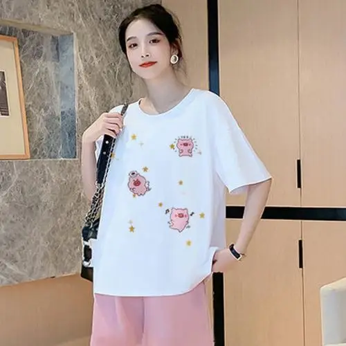 Fashion Logo Printing black T Shirts Women's black Short Sleeve Fashion 100% cotton Female T-Shirts
Fashion Logo Printing black T Shirts Women's black Short Sleeve Fashion 100% cotton Female T-Shirts