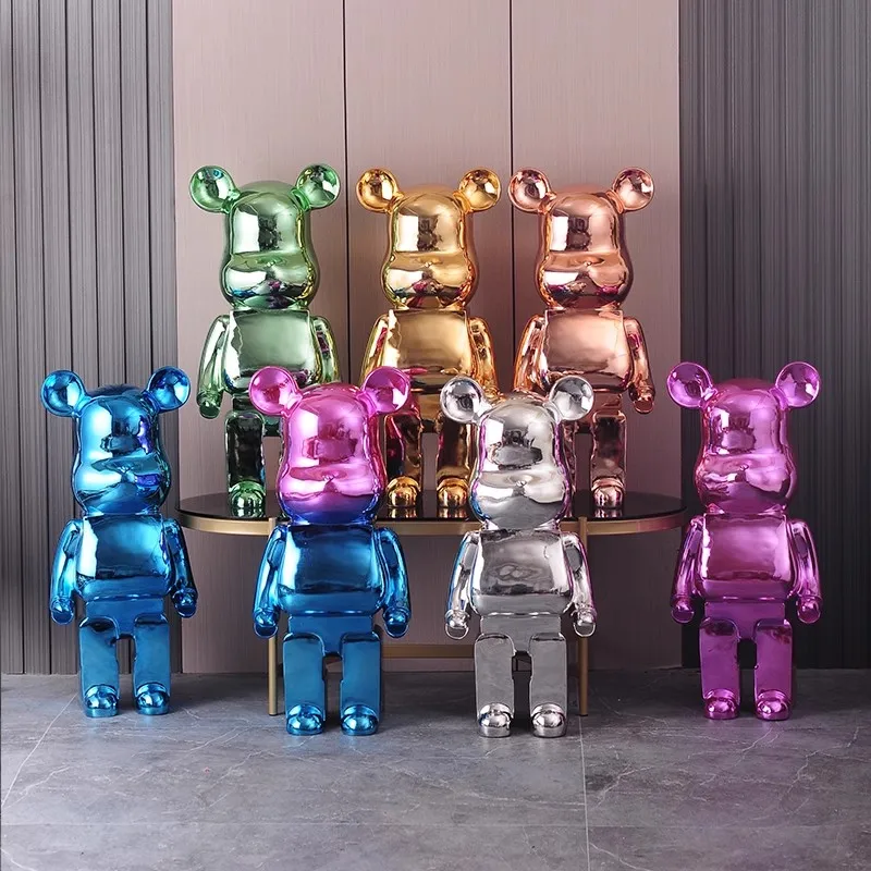400% Bearbrick Statues Decor Ceramics Violent Bear Piggy Bank Figurines Bearbrick Luxury Home Decoration Collections Ornaments
400% Bearbrick Statues Decor Ceramics Violent Bear Piggy Bank Figurines Bearbrick Luxury Home Decoration Collections Ornaments