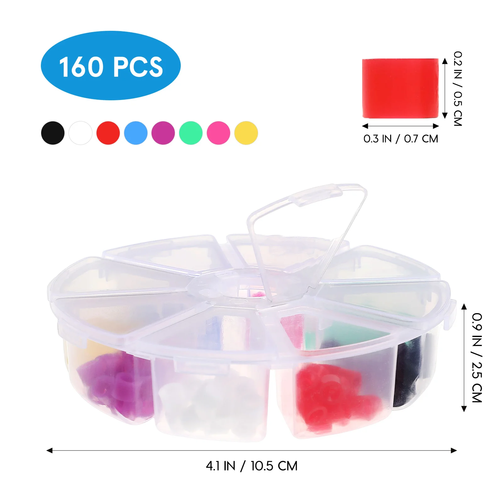 160 Pcs Identify Silicone Rings Dental Code Autoclavable Instrument Implant High Pressure Instruments Labels
160 Pcs Identify Silicone Rings Dental Code Autoclavable Instrument Implant High Pressure Instruments Labels