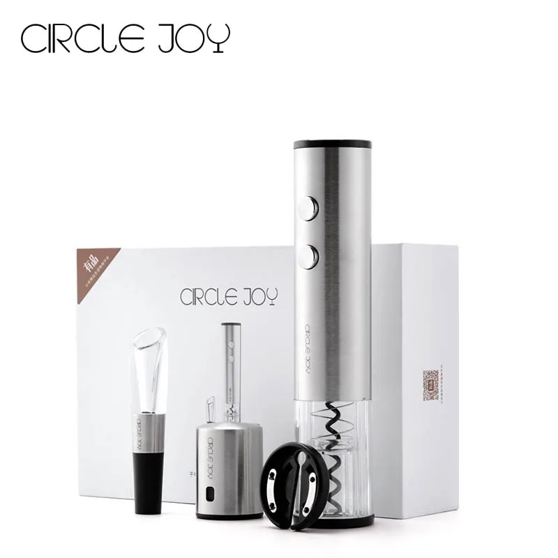 Электрический штопор Xiaomi Circle Joy 4 в 1, Подарочная коробка, автоматический штопор из нержавеющей стали 304, кухонный набор инструментов для крас...
Электрический штопор Xiaomi Circle Joy 4 в 1, Подарочная коробка, автоматический штопор из нержавеющей стали 304, кухонный набор инструментов для крас...