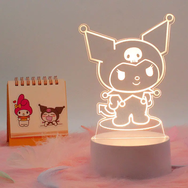 Sanrio Kawaii Anime Cartoon series Kuromi My melody Little twin star Cute girly heart bedroom small table lamp Christmas gift
Sanrio Kawaii Anime Cartoon series Kuromi My melody Little twin star Cute girly heart bedroom small table lamp Christmas gift