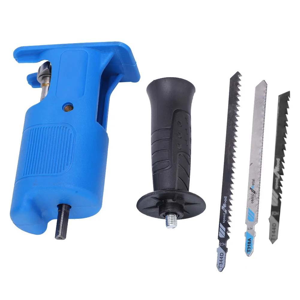 Electric Reciprocating Saw Jig Saw Electric Drill Tool Attachment for Wood Metal Cutting electric
Electric Reciprocating Saw Jig Saw Electric Drill Tool Attachment for Wood Metal Cutting electric