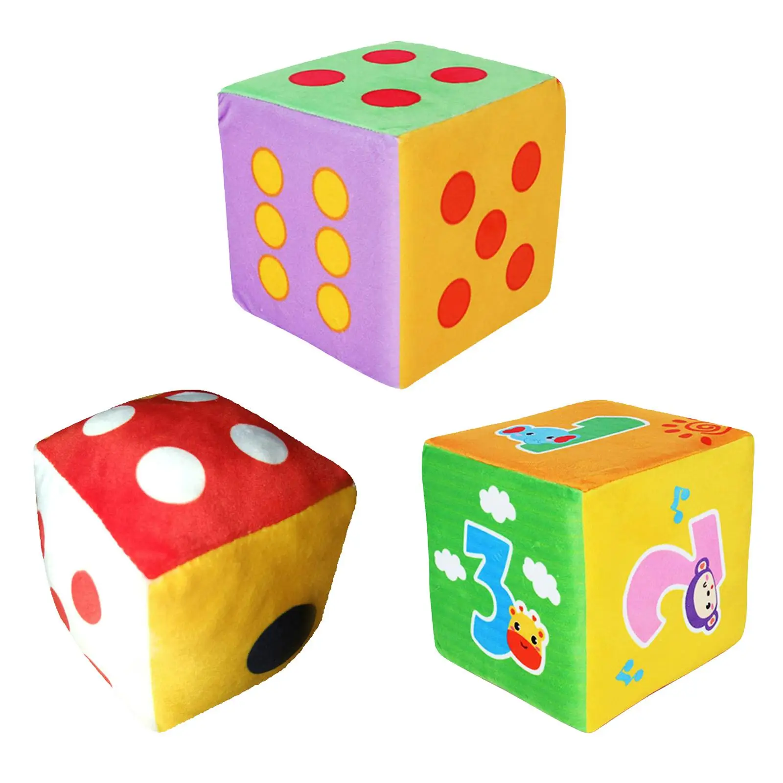 10cm Plush Dices Learning Educational Toy Math Teaching Toy Dices Dot Dices for Toddlers Children Kids Girls Boy
10cm Plush Dices Learning Educational Toy Math Teaching Toy Dices Dot Dices for Toddlers Children Kids Girls Boy