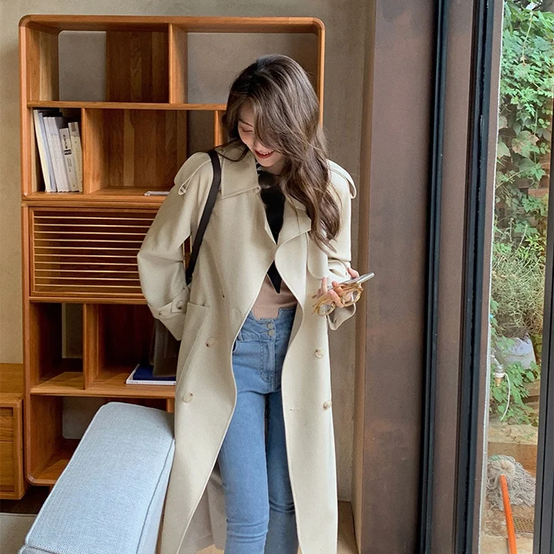 2023 New Autumn Women Trench England Style Coat Female Spring Women's Clothing Coats and Jackets Outerwear Manteau Femme WPY4369
2023 New Autumn Women Trench England Style Coat Female Spring Women's Clothing Coats and Jackets Outerwear Manteau Femme WPY4369