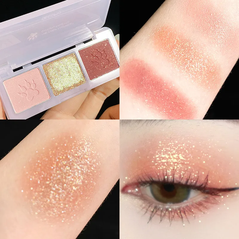 New 2021 Eyeshadow Palette Lasting Fine Flash Pigment Eye Shadow Pallete Cute Cat Paw Fashion Matte Glitter Eye Makeup Cosmetic
New 2021 Eyeshadow Palette Lasting Fine Flash Pigment Eye Shadow Pallete Cute Cat Paw Fashion Matte Glitter Eye Makeup Cosmetic