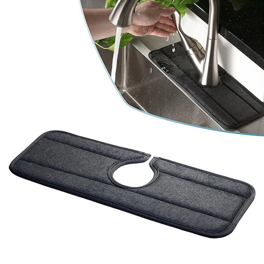 Wrap Faucet Absorbent Mat Kitchen Bathroom RV Drying Pads Washed Sink Splash Guard Faucet Catcher Countertop Protector
Wrap Faucet Absorbent Mat Kitchen Bathroom RV Drying Pads Washed Sink Splash Guard Faucet Catcher Countertop Protector