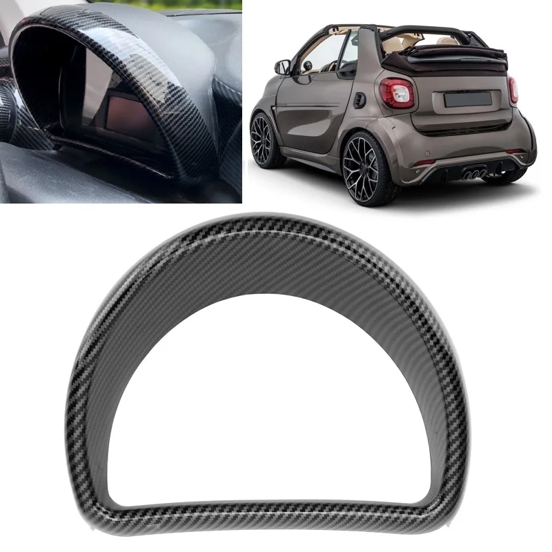 Крышка приборной панели автомобиля, замена ABS углеродного волокна, черный для Mercedes-Benz Smart Fortwo/Forfour 453 2015-2021
Крышка приборной панели автомобиля, замена ABS углеродного волокна, черный для Mercedes-Benz Smart Fortwo/Forfour 453 2015-2021