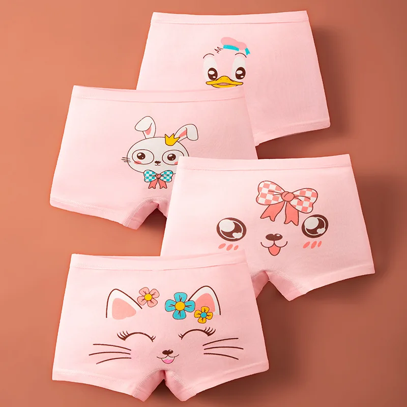 Girls' Boxer Briefs Cotton Kids Underwear Children's Cute Printed Cartoon Shorts Teenage Anti-Glare Panties 1-14T
Girls' Boxer Briefs Cotton Kids Underwear Children's Cute Printed Cartoon Shorts Teenage Anti-Glare Panties 1-14T