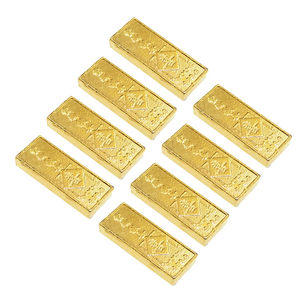 Gold Bar Fake Bullion Bars Brick Simulation Mini Silvertoy Party Chinese Ingot Faux Bricksdoor Pirate Metal Glittering Simulated 
Gold Bar Fake Bullion Bars Brick Simulation Mini Silvertoy Party Chinese Ingot Faux Bricksdoor Pirate Metal Glittering Simulated