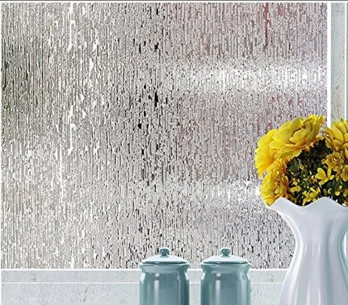 Rain Water design opaque privacy protection window film; bathroom kitchen bedroom color decorative glass film; thickened
Rain Water design opaque privacy protection window film; bathroom kitchen bedroom color decorative glass film; thickened