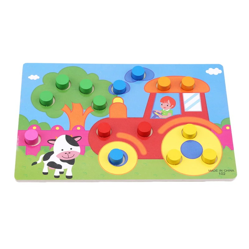 Montessori Kids Children Color Match Cognition Board Children Wooden Jigsaw Puzzle Toy Kids Educational Toy Color Matching Board
Montessori Kids Children Color Match Cognition Board Children Wooden Jigsaw Puzzle Toy Kids Educational Toy Color Matching Board