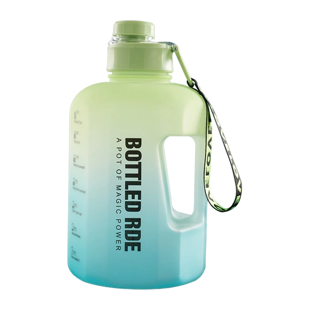 Plastic Sports Water Bottle Measured Water Bottle 1/2 Gallon Bike Water Bottles Gym Camping Water Bottle Water Container
Plastic Sports Water Bottle Measured Water Bottle 1/2 Gallon Bike Water Bottles Gym Camping Water Bottle Water Container