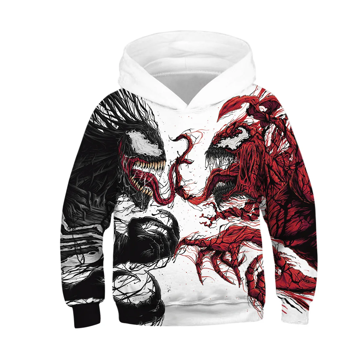 Unisex Venom Printing Hoodies Long Sleeve Pullover With Hoody Spring New Sweatshirt Children's Clothing Anime Pattern Tops
Unisex Venom Printing Hoodies Long Sleeve Pullover With Hoody Spring New Sweatshirt Children's Clothing Anime Pattern Tops