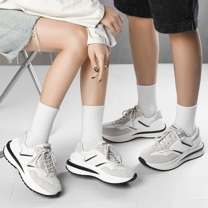 2022 Luxury Brand Women's Shoes Fashionable and Breathable Ms Sneakers Small Waist Daddy Shoes Female Casual Running Sports Shos
2022 Luxury Brand Women's Shoes Fashionable and Breathable Ms Sneakers Small Waist Daddy Shoes Female Casual Running Sports Shos
