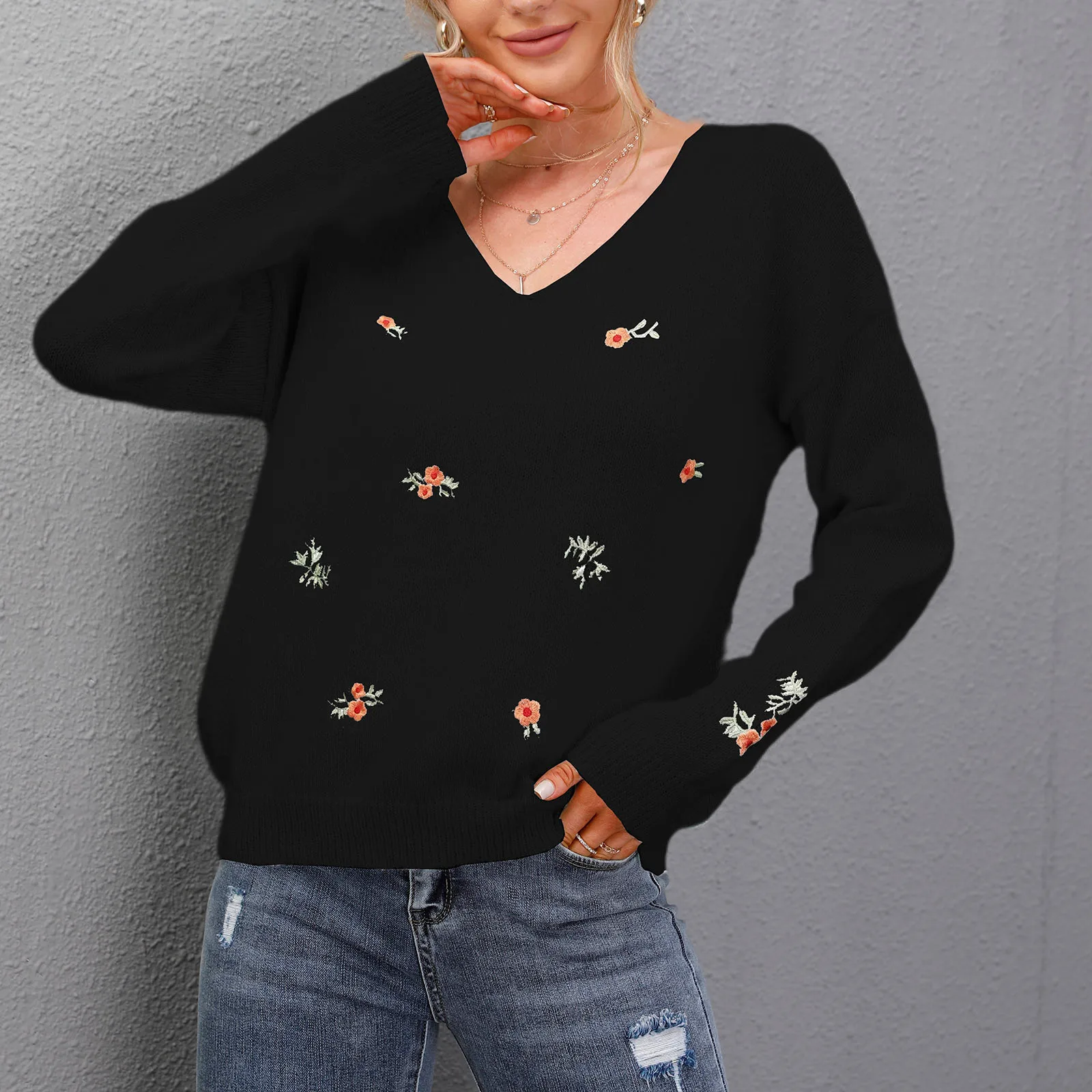 Women'S Mink Knitted Contrast Leopard Print Long Sleeve Sweater Sweatshirt Jock Sweater
Women'S Mink Knitted Contrast Leopard Print Long Sleeve Sweater Sweatshirt Jock Sweater