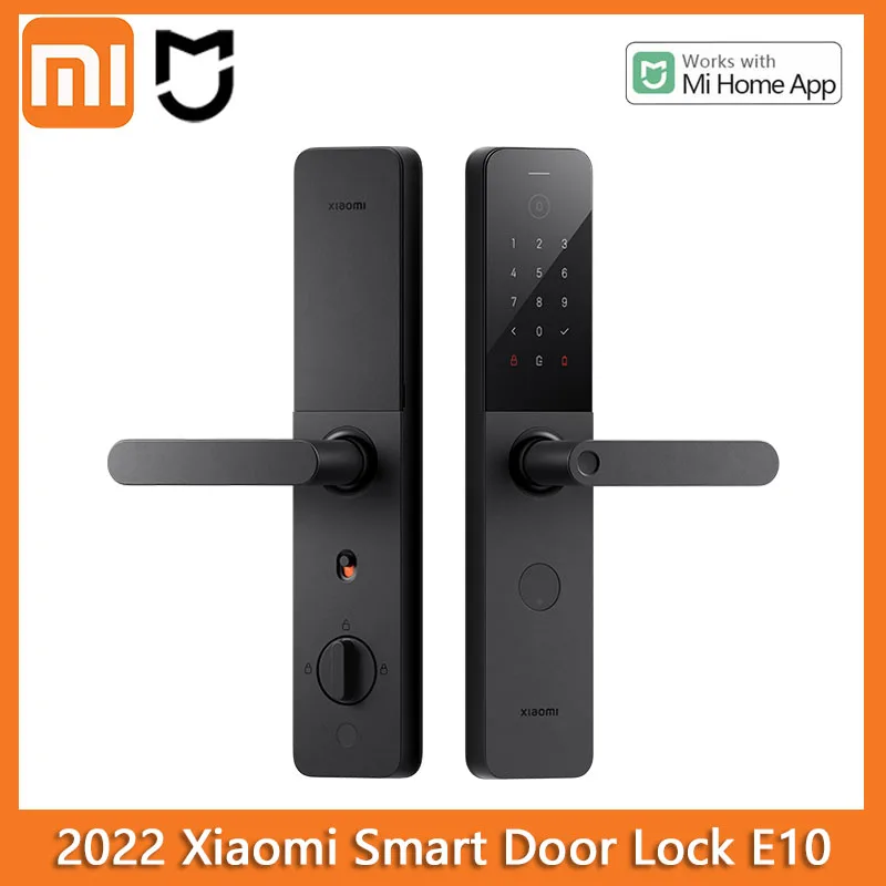 Xiaomi Smart Door Lock E10 Bluetooth 5.3 Password NFC Fingerprint Unlock Smart Doorbell Work for Mi Home App Digital Door Lock
Xiaomi Smart Door Lock E10 Bluetooth 5.3 Password NFC Fingerprint Unlock Smart Doorbell Work for Mi Home App Digital Door Lock