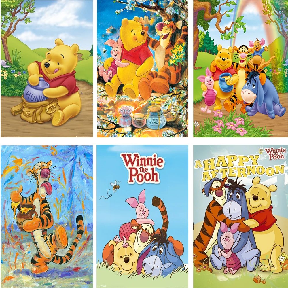 Diy Painting Wall Decor Winnie The Pooh Pictures of Rhinestone Kids Gift Handmade Arts and Crafts Kit Full Drills Mosaic Paint
Diy Painting Wall Decor Winnie The Pooh Pictures of Rhinestone Kids Gift Handmade Arts and Crafts Kit Full Drills Mosaic Paint