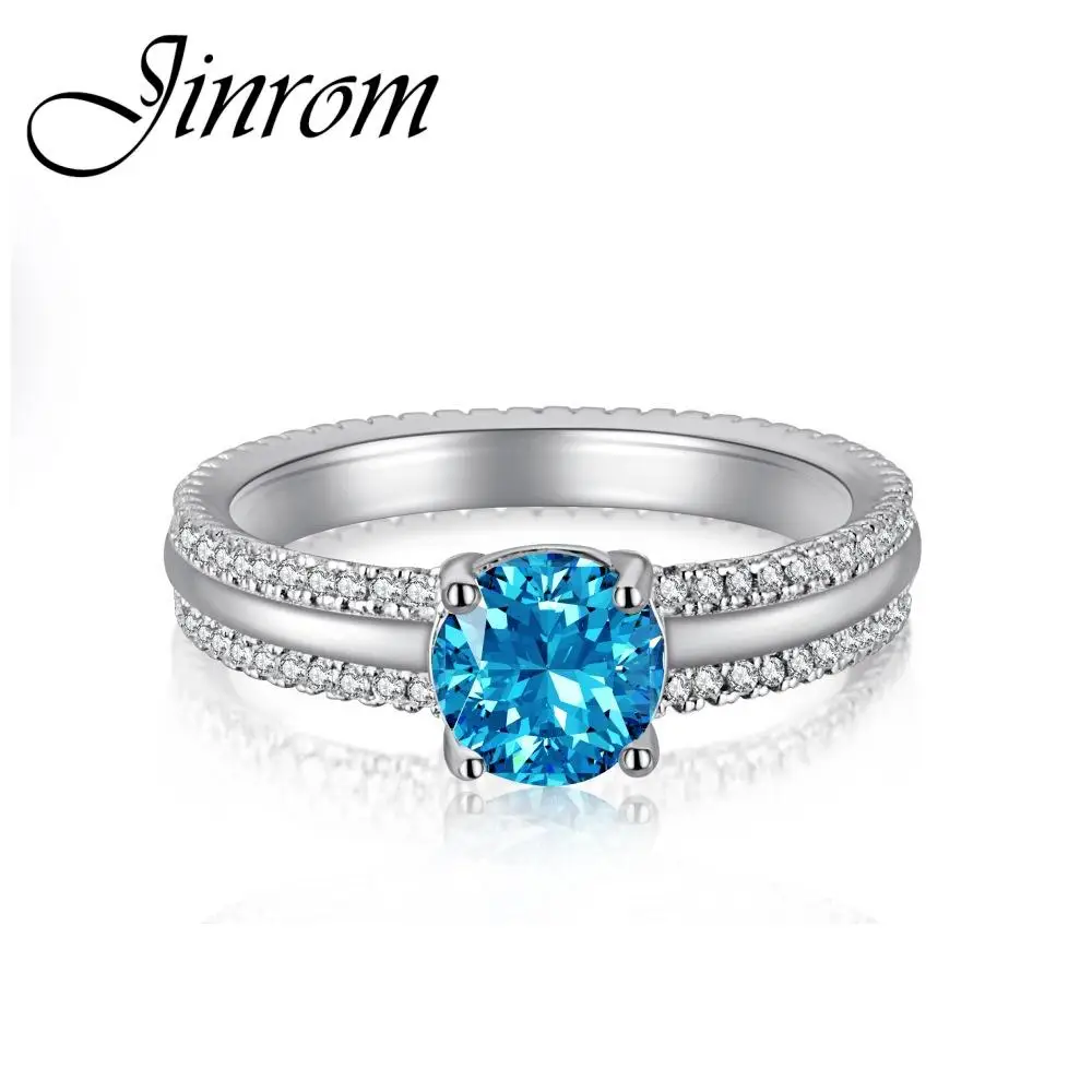 Jinrom S925 Sterling Silver Gemstone Ring Female Luxury 8A Color High Carbon Diamond Cubic Zirconia Retro Ring Fine Jewelry
Jinrom S925 Sterling Silver Gemstone Ring Female Luxury 8A Color High Carbon Diamond Cubic Zirconia Retro Ring Fine Jewelry