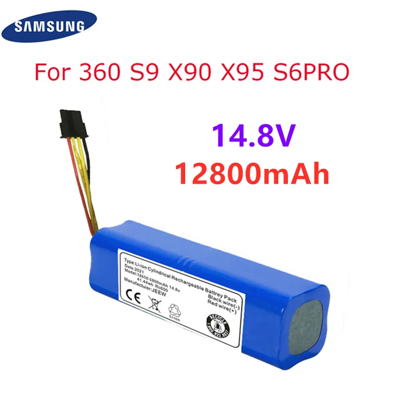 14.8V 12800mAh Roboter-staubsauger Batterie Pack für 360 S5 S6 S7 S9 X90 X95 S6PRO t90 Zubehör ersatz Batterien
14.8V 12800mAh Roboter-staubsauger Batterie Pack für 360 S5 S6 S7 S9 X90 X95 S6PRO t90 Zubehör ersatz Batterien