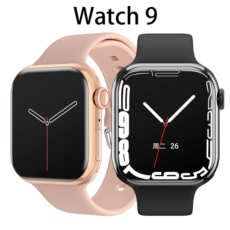 

Смарт-часы женские ультра серии 2023, умные часы для мужчин, Bluetooth-вызов, водонепроницаемость, Беспроводная зарядка, экран HD для Apple Watch 9