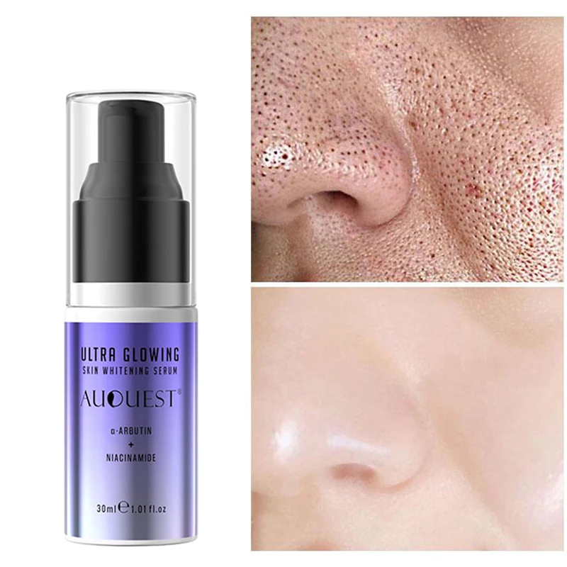 AuQuest Whitening Face Serum Shrink Pores Facial Brightening Dark Spot Remover Hyaluronic Acid Moisturizer Essence Skin Care
AuQuest Whitening Face Serum Shrink Pores Facial Brightening Dark Spot Remover Hyaluronic Acid Moisturizer Essence Skin Care