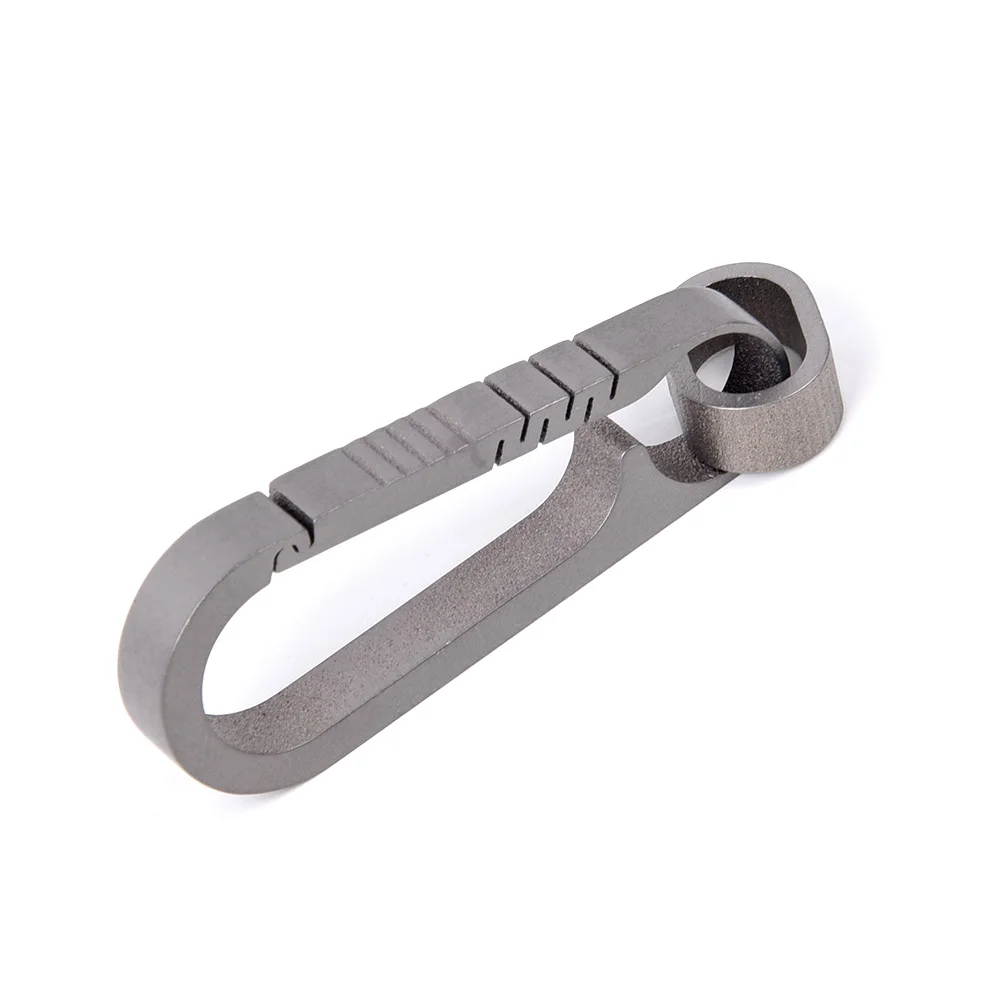 Hot Selling Men\\'s Titanium Alloy Keychains Car Key Waist Keychain Pendant Hanging 55mm 55LB Load Capacity Backpack Buckle
Hot Selling Men\\'s Titanium Alloy Keychains Car Key Waist Keychain Pendant Hanging 55mm 55LB Load Capacity Backpack Buckle