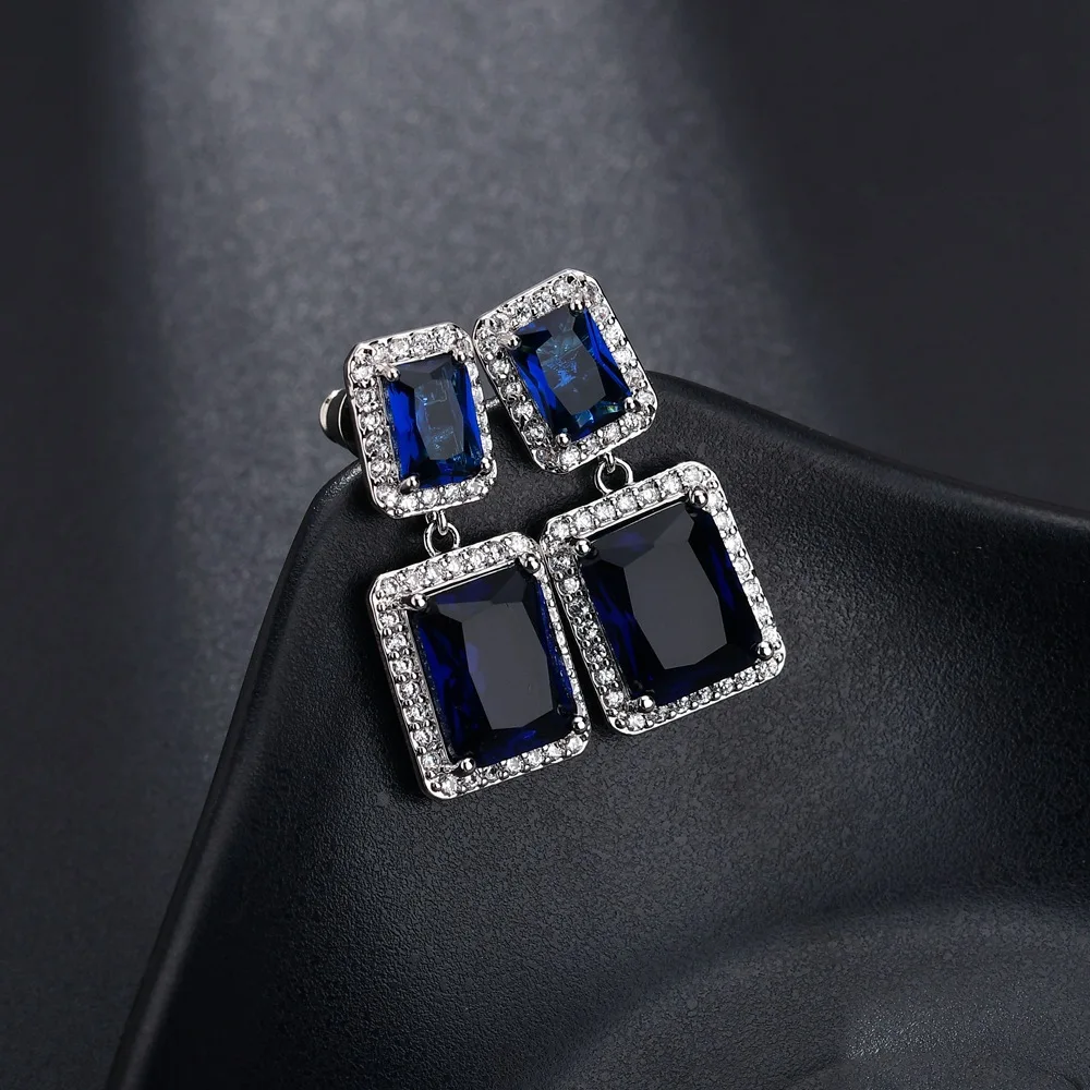 Rectangular Sugar Zircon Earrings Silver 925 Fine Jewely Mother Day Gifts for Women Men
Rectangular Sugar Zircon Earrings Silver 925 Fine Jewely Mother Day Gifts for Women Men