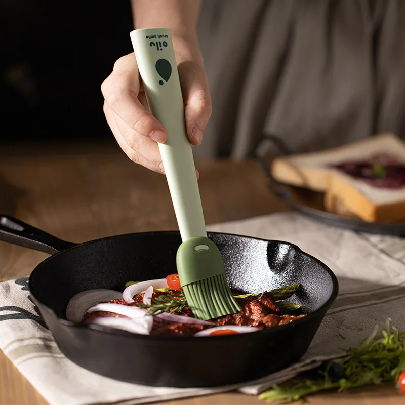 Kitchen Cook Brush With Handle Baking Barbecue Silicone Oil Brush Grill Tool Pastry Cookie BBQ Tools For BBQ Kitchen Accessories
Kitchen Cook Brush With Handle Baking Barbecue Silicone Oil Brush Grill Tool Pastry Cookie BBQ Tools For BBQ Kitchen Accessories