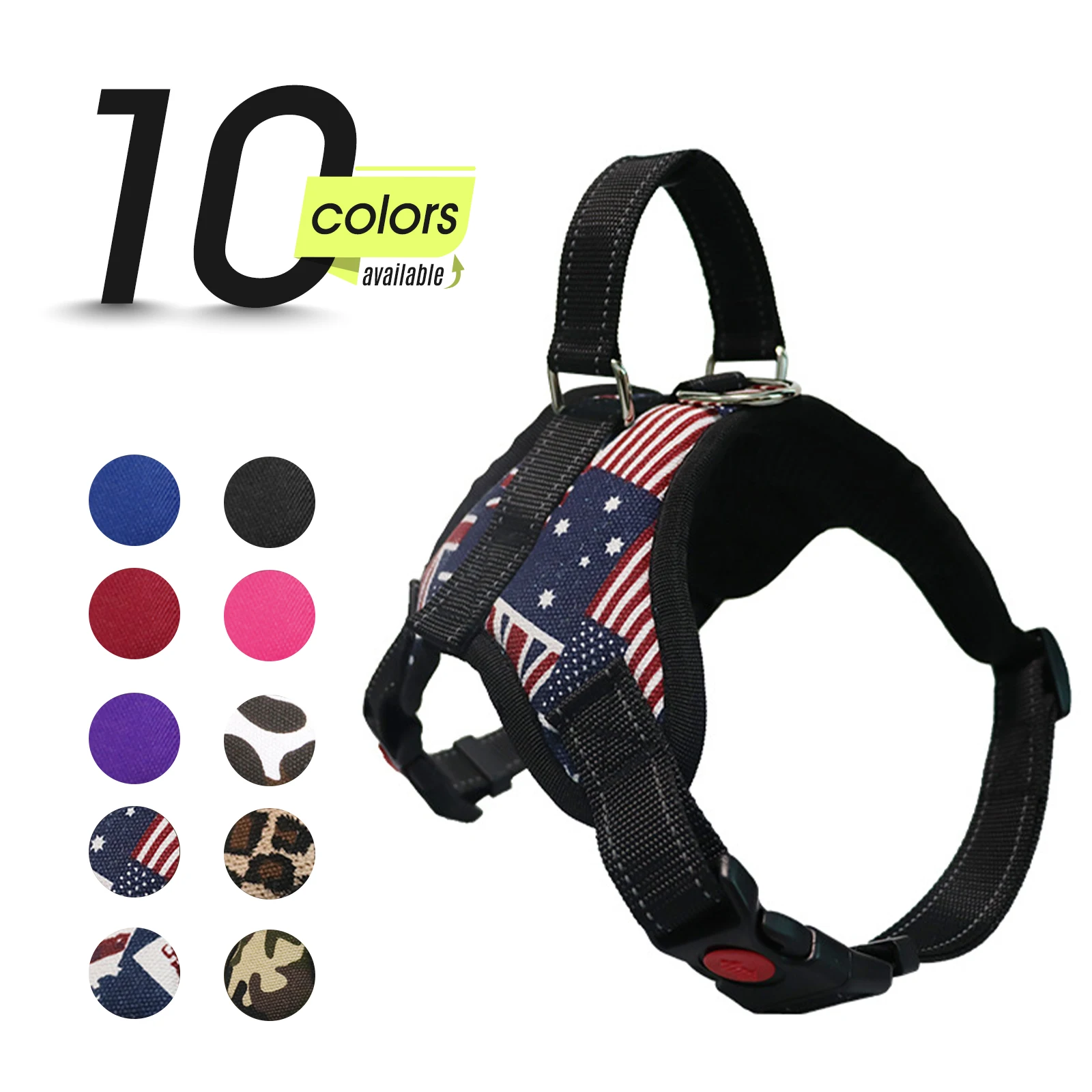 Durable Reflective Pet Dog Harness For Dogs Adjustable Big Dog Harness Pet Walking Harness For Small Medium Large Dogs Pitbull
Durable Reflective Pet Dog Harness For Dogs Adjustable Big Dog Harness Pet Walking Harness For Small Medium Large Dogs Pitbull