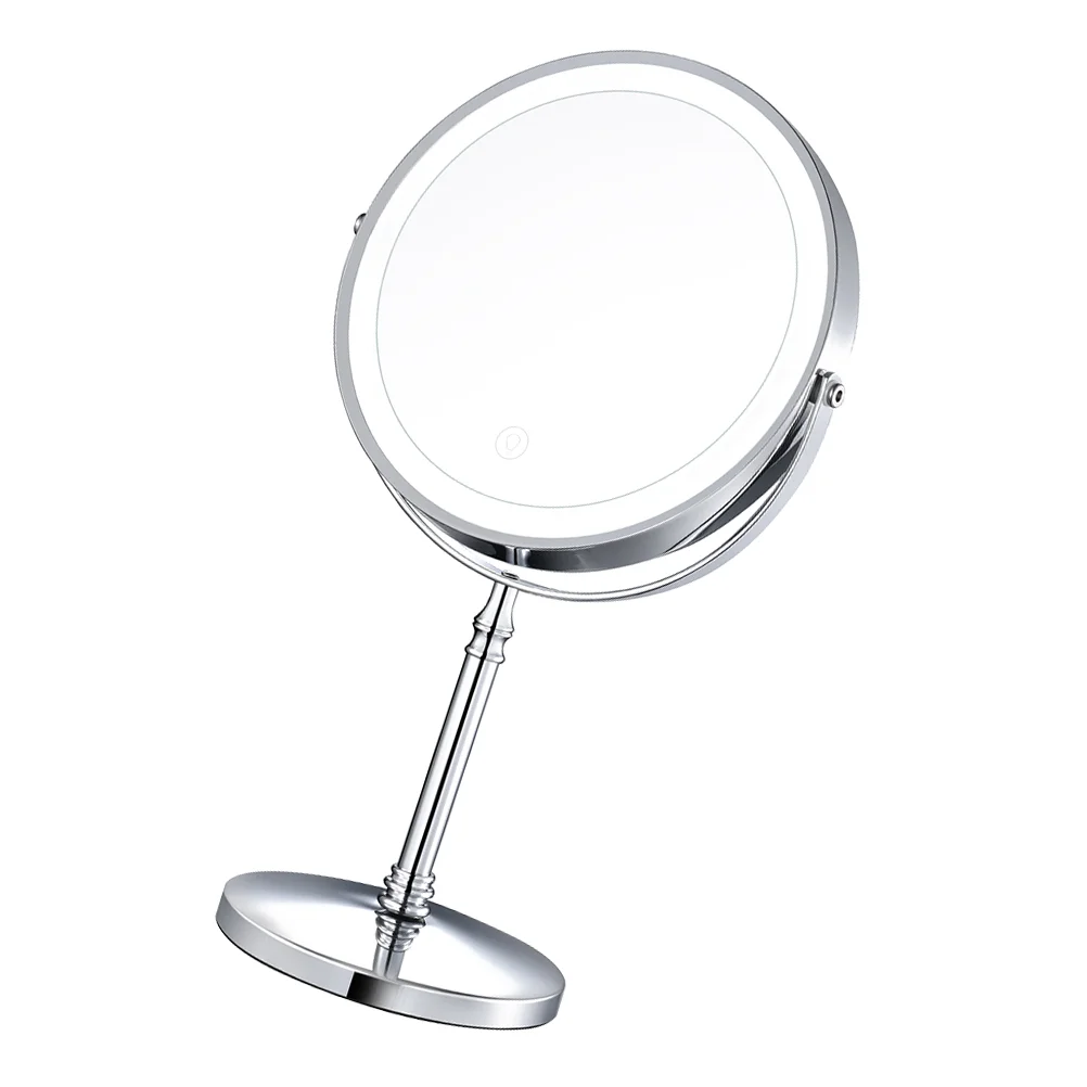 1pc Metal Makeup Mirror Rechargeable Makeup Mirror Rechargeable Desktop Mirror Dressing Table Mirror
1pc Metal Makeup Mirror Rechargeable Makeup Mirror Rechargeable Desktop Mirror Dressing Table Mirror