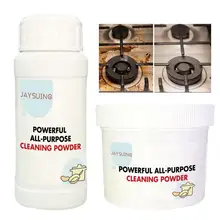 All Purpose Cleaning Powder Heavy Greasy Dirt Cleaning Agent Kitchen Countertop Cleaner For Stainless Steel Cookware Stove