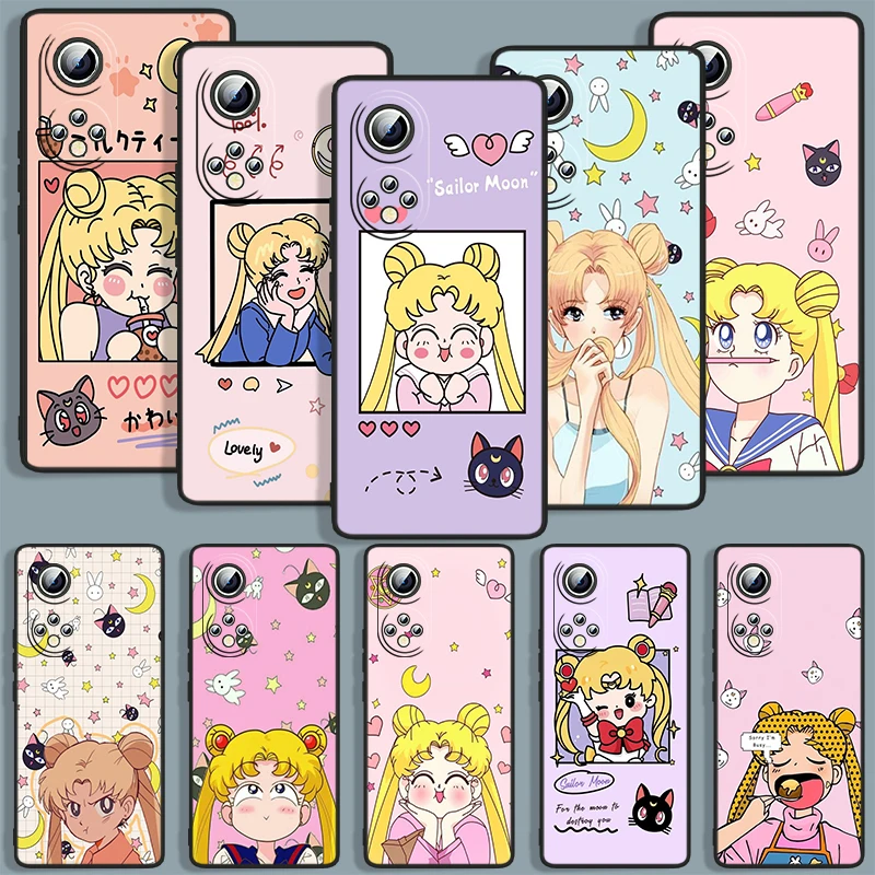 Sailor Moon Cartoon Phone Case For Huawei Honor 7A 7C 7S 8 8A 8C 8X 9 9A 9C 9X 9S Pro Prime MAX Lite Black luxury Back Silicone
Sailor Moon Cartoon Phone Case For Huawei Honor 7A 7C 7S 8 8A 8C 8X 9 9A 9C 9X 9S Pro Prime MAX Lite Black luxury Back Silicone