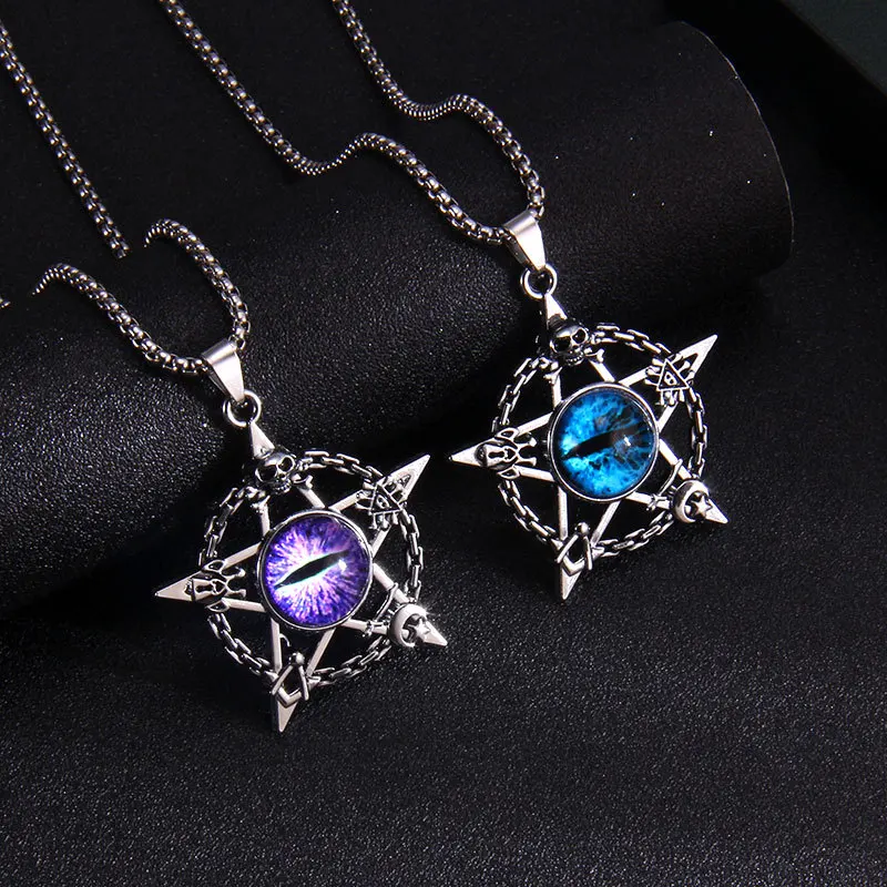 Fashion Hip Hop Long Chain Necklace for Women Men Stainless Steel Jewelry Eye Series Chain Necklace Punk Necklaces Jewelry Sets
Fashion Hip Hop Long Chain Necklace for Women Men Stainless Steel Jewelry Eye Series Chain Necklace Punk Necklaces Jewelry Sets