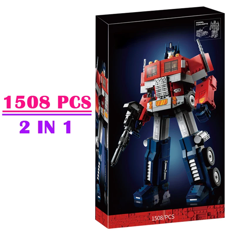 IN STOCK Compatible 10302 Autobot Building Blocks Model Robot Truck Bricks Assembling Toys for Boys Christmas Gift Set Aldult
IN STOCK Compatible 10302 Autobot Building Blocks Model Robot Truck Bricks Assembling Toys for Boys Christmas Gift Set Aldult