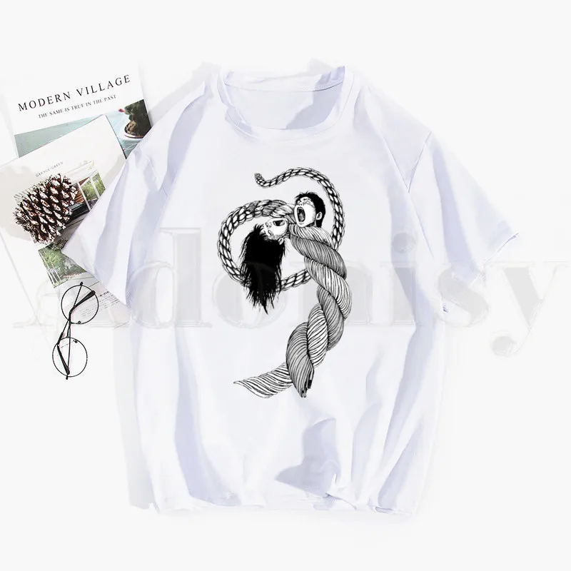 Tomie Junji Ito Suehiro Maruo Horror Hip Hop T Shirt Men/Women Printed T-shirt Harajuku Style Summer Short Sleeve Tee Tops
Tomie Junji Ito Suehiro Maruo Horror Hip Hop T Shirt Men/Women Printed T-shirt Harajuku Style Summer Short Sleeve Tee Tops