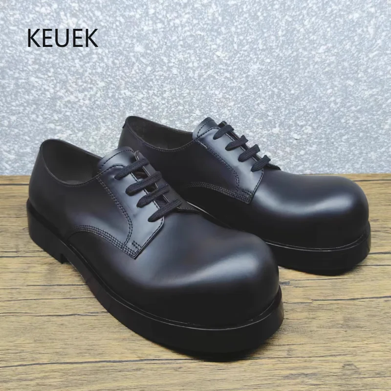 Luxury Design Men Derby Shoes Genuine Leather Thick Sole Lace Up Business Dress Shoes High-end Trendy Casual Shoes 2C
Luxury Design Men Derby Shoes Genuine Leather Thick Sole Lace Up Business Dress Shoes High-end Trendy Casual Shoes 2C