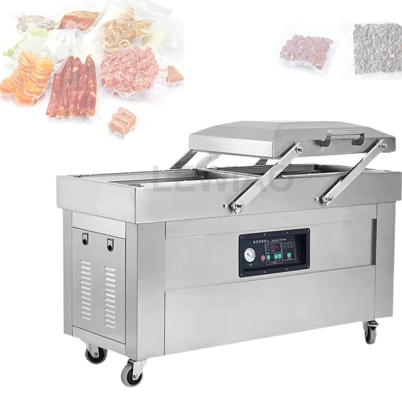 Automatic Large Double Chamber Vacuum Packing Machine Or Vacuum Packer For Tea Meat Rice Food Fish
Automatic Large Double Chamber Vacuum Packing Machine Or Vacuum Packer For Tea Meat Rice Food Fish