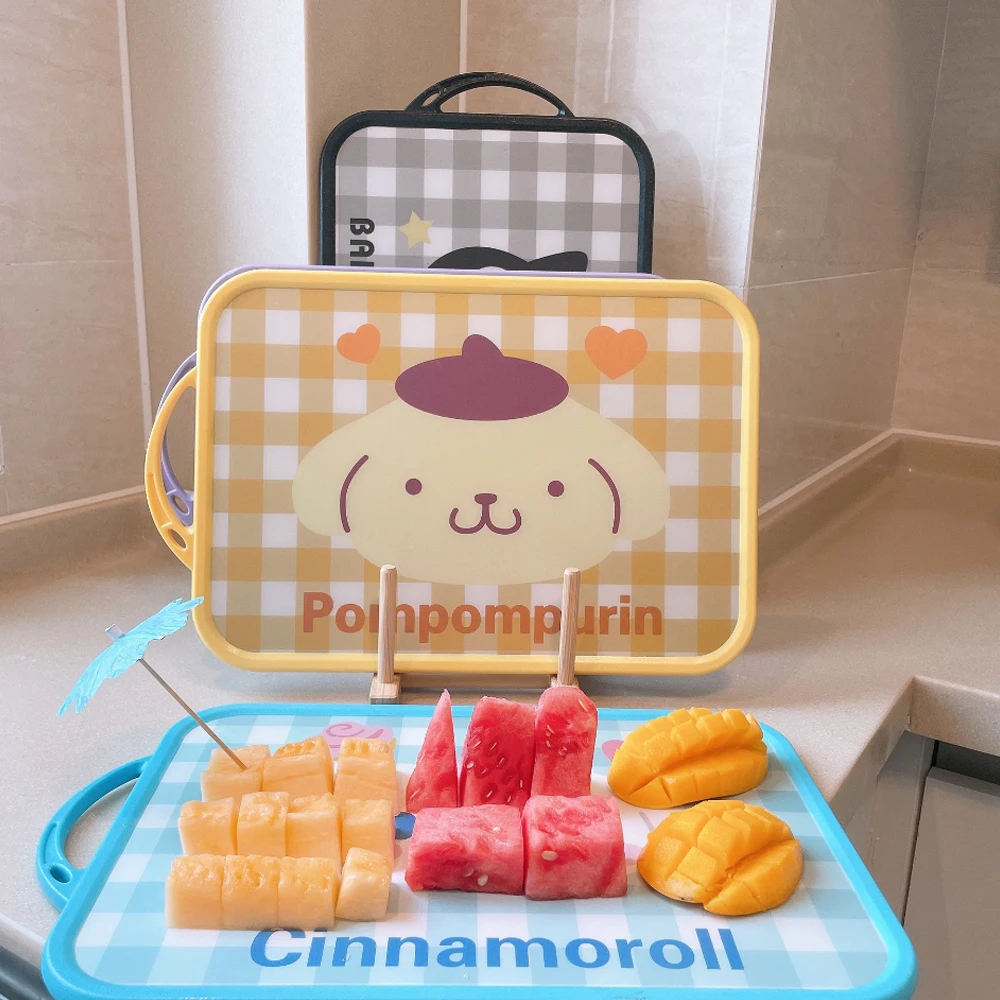 Pompompurin Xo Chopping Board Kuromi My Melody Cinnamoroll Cartoon Fruit Meat Cutting Board Kawaii Kitchen Household Camping
Pompompurin Xo Chopping Board Kuromi My Melody Cinnamoroll Cartoon Fruit Meat Cutting Board Kawaii Kitchen Household Camping