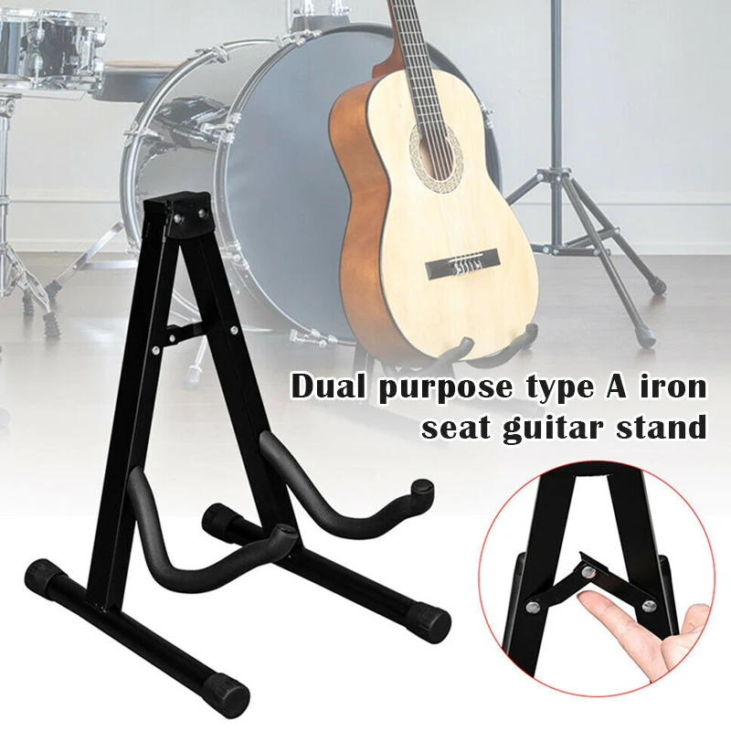 A-Shaped Guitar Stand Foldable Lightweight Portable Electric Guitar Bass Bracket Holder Musical Instrument Display Shelf BHD2
A-Shaped Guitar Stand Foldable Lightweight Portable Electric Guitar Bass Bracket Holder Musical Instrument Display Shelf BHD2
