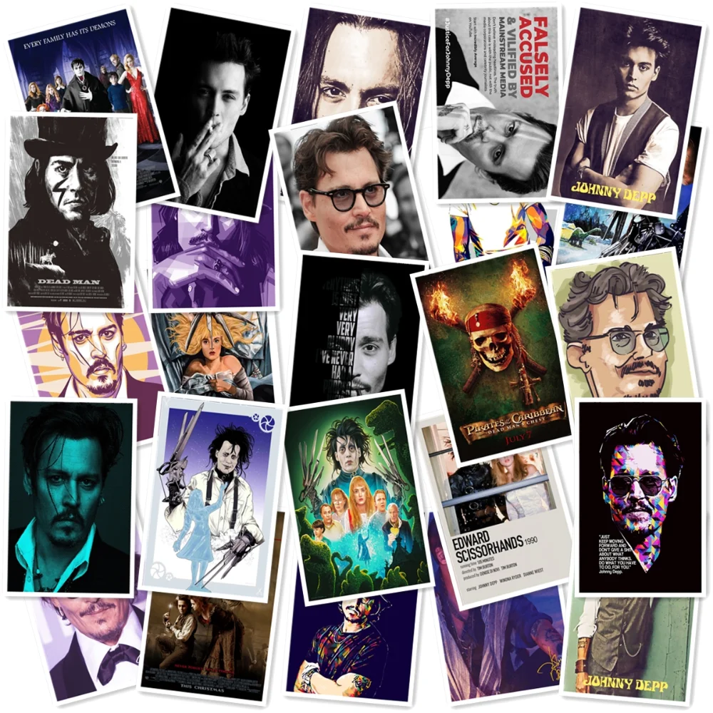 Disney Cartoon Pirates of the Caribbean Star Johnny Depp Stickers Guitar Suitcase Laptop Decals Graffiti Sticker Fans Toys
Disney Cartoon Pirates of the Caribbean Star Johnny Depp Stickers Guitar Suitcase Laptop Decals Graffiti Sticker Fans Toys