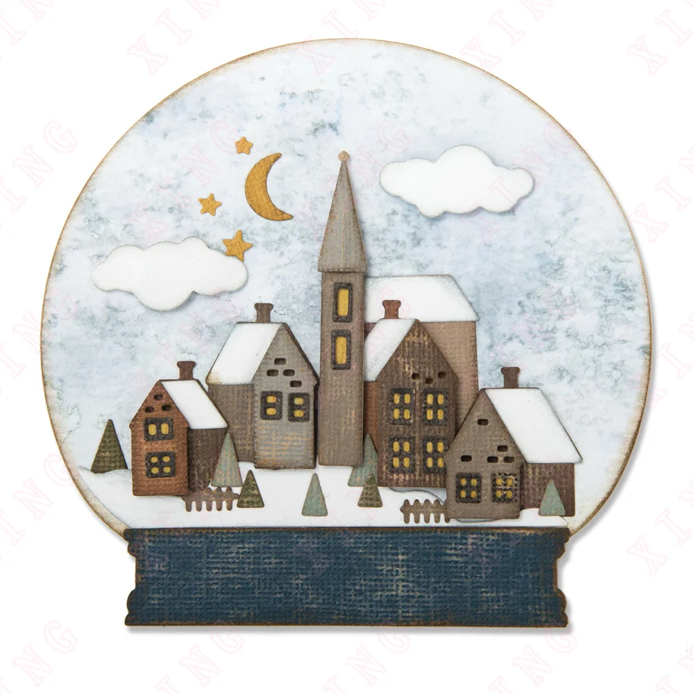 Metal Cutting Dies Newest Scrapbook Album Decoration Embossing Template 2022 Christmas Arrival Diy Handmade Craft Snowglobe Mold
Metal Cutting Dies Newest Scrapbook Album Decoration Embossing Template 2022 Christmas Arrival Diy Handmade Craft Snowglobe Mold