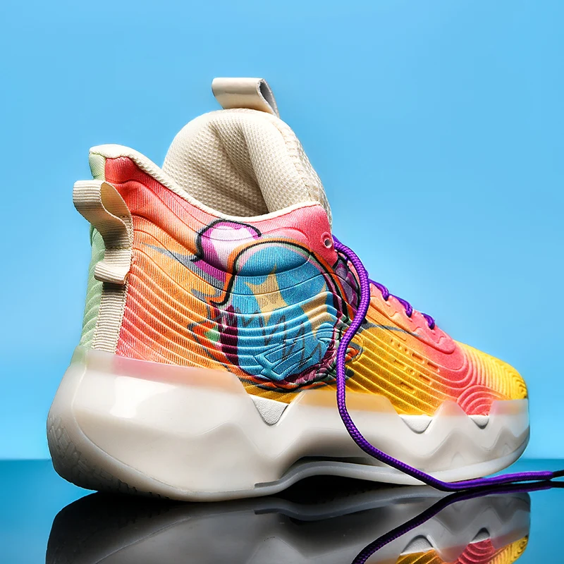 Professional Brand Men's Basketball Shoes Basketball Sneakers Anti-skid High-top Couple Breathable Man Basketball Boots
Professional Brand Men's Basketball Shoes Basketball Sneakers Anti-skid High-top Couple Breathable Man Basketball Boots