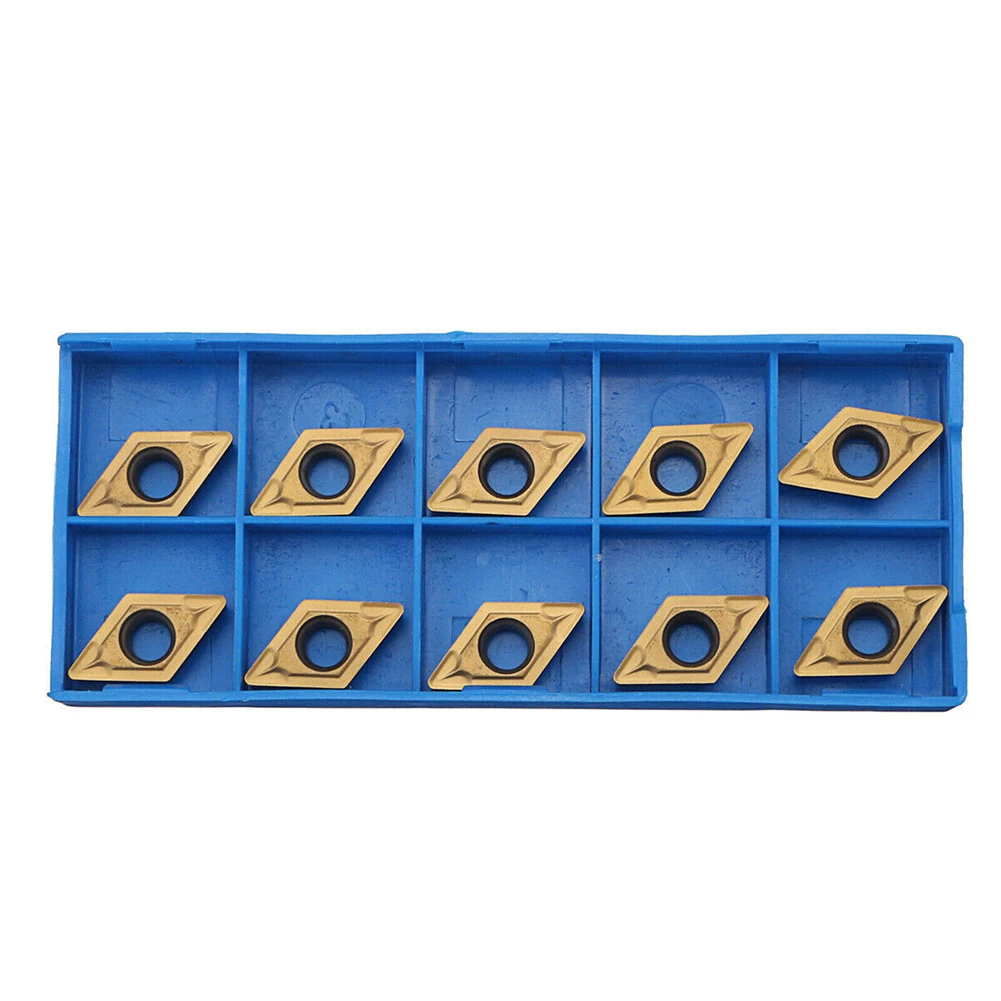 2 Carbide Inserts for Lathe 10pcs DCMT11T308 Turning Blade Precision Grinding Excellent Performance Easy Replacement
2 Carbide Inserts for Lathe 10pcs DCMT11T308 Turning Blade Precision Grinding Excellent Performance Easy Replacement