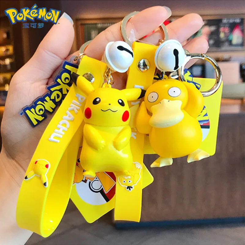 Pokémon Pikachu Key Ring Cute Cartoon Doll Car Keychains Birthday Gifts Cartoon Keychains on Backpack
Pokémon Pikachu Key Ring Cute Cartoon Doll Car Keychains Birthday Gifts Cartoon Keychains on Backpack